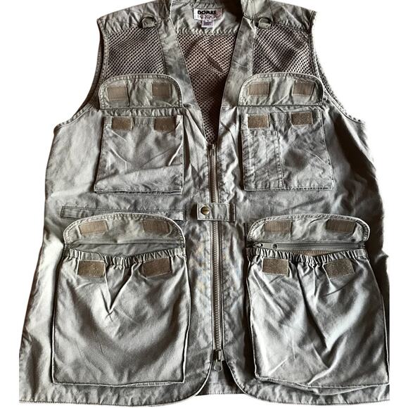 Domke PhoTOGS Mens Green Khaki and Mesh Photographers Vest size M - Picture 4 of 7